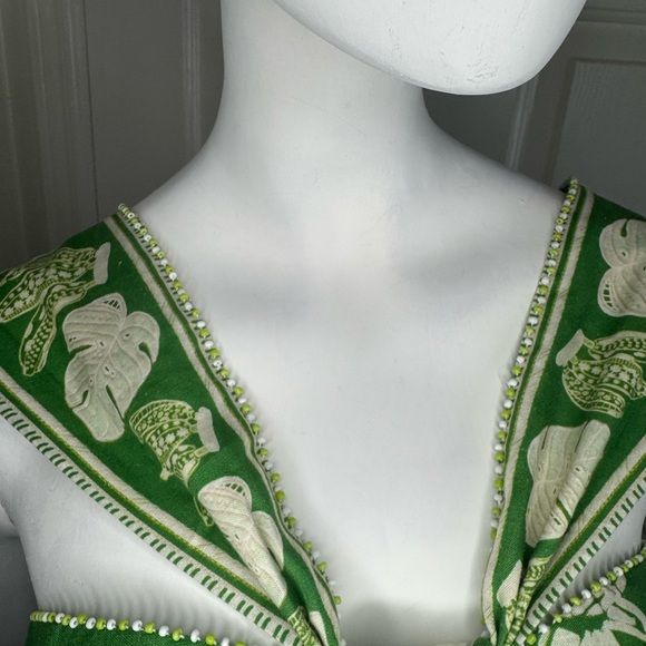 FARM Rio Green Floral Blouse - Picture 7 of 14